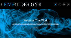 Desktop Screenshot of five41design.com